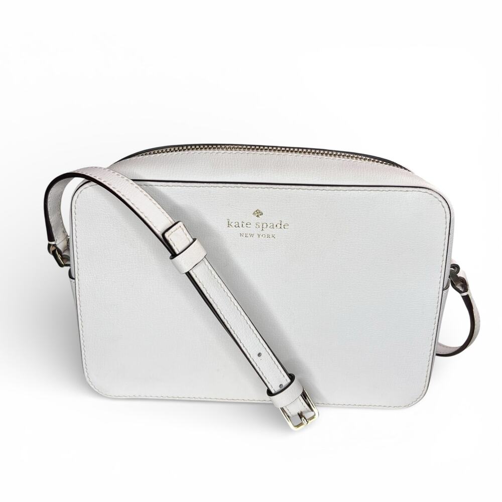 Kate Spade White HARPER Crossbody Bag